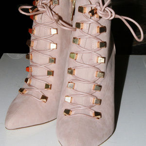 Rose Gold Liliana Booties/ Ankle Boots